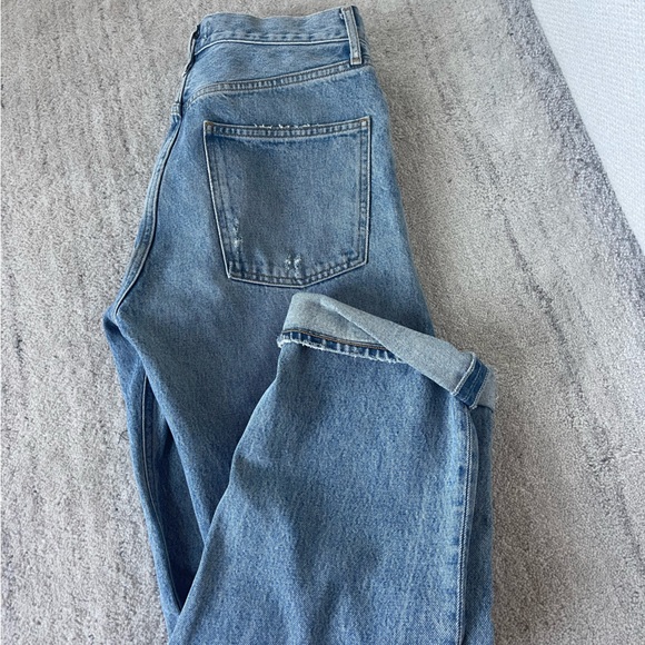 Agolde 90s Mid Rise Straight Fit Jeans - Picture 7 of 8